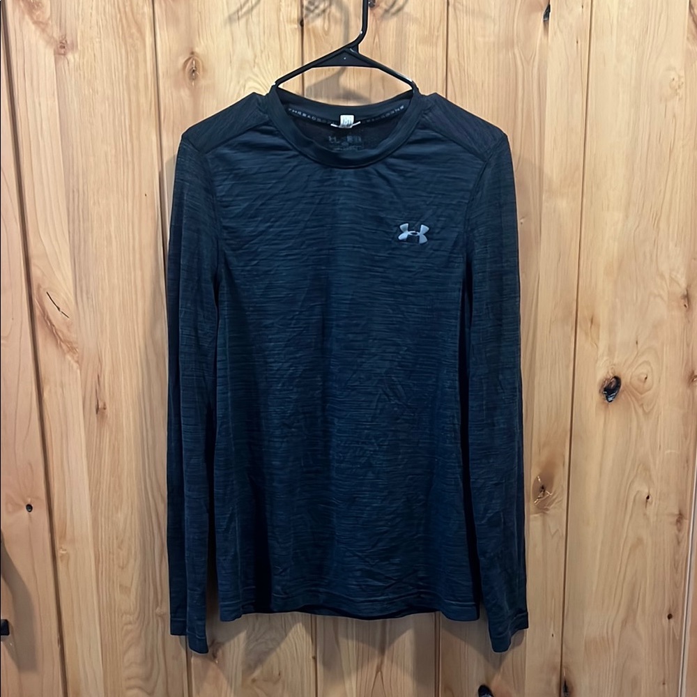 Under Armour Men's Black Long Sleeve Shirt - Men’s Medium